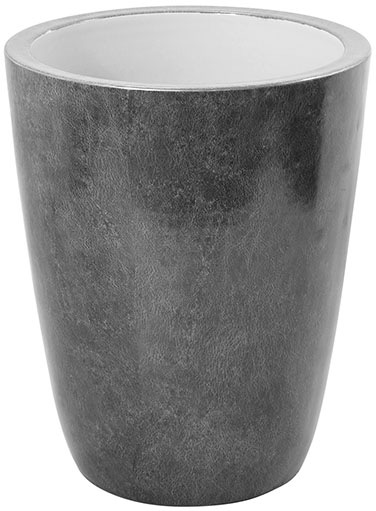 Image of Fink Übertopf »MELUA, grau/silberfarben«, (1 St.), dekorativer Blumentopf, handgefertigt, aus Porzellan, gross, besonders hohes Gewicht und Volumen, in verschiedenen Grössen erhältlich, Wohnzimmer bei Ackermann Versand Schweiz