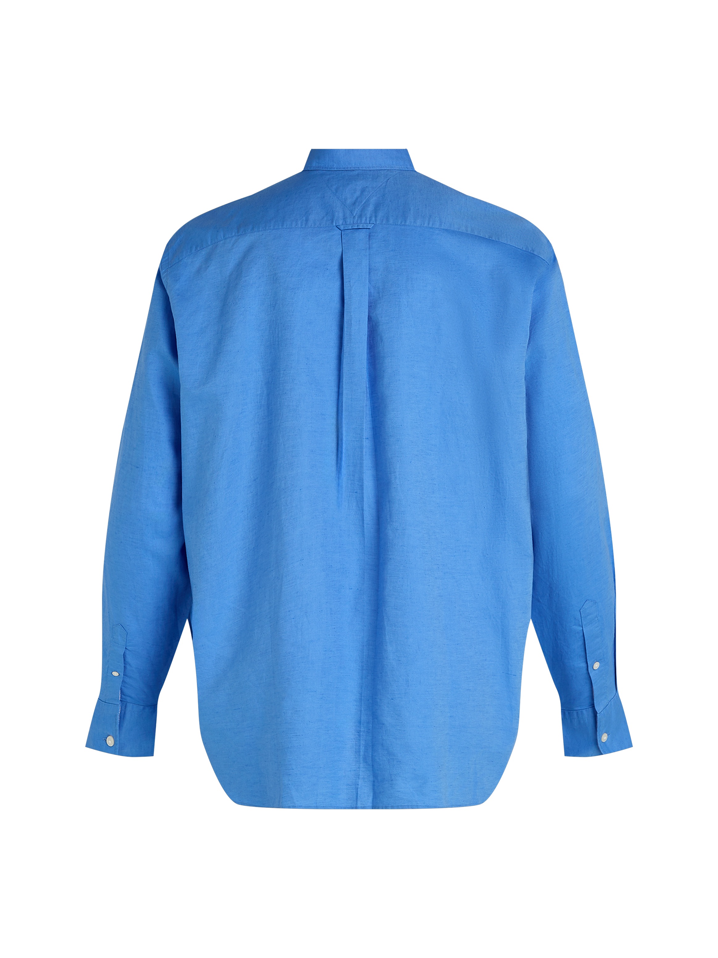 Tommy Hilfiger Big & Tall Langarmhemd »BT-LINEN BLEND SOLID«, Grosse Grössen