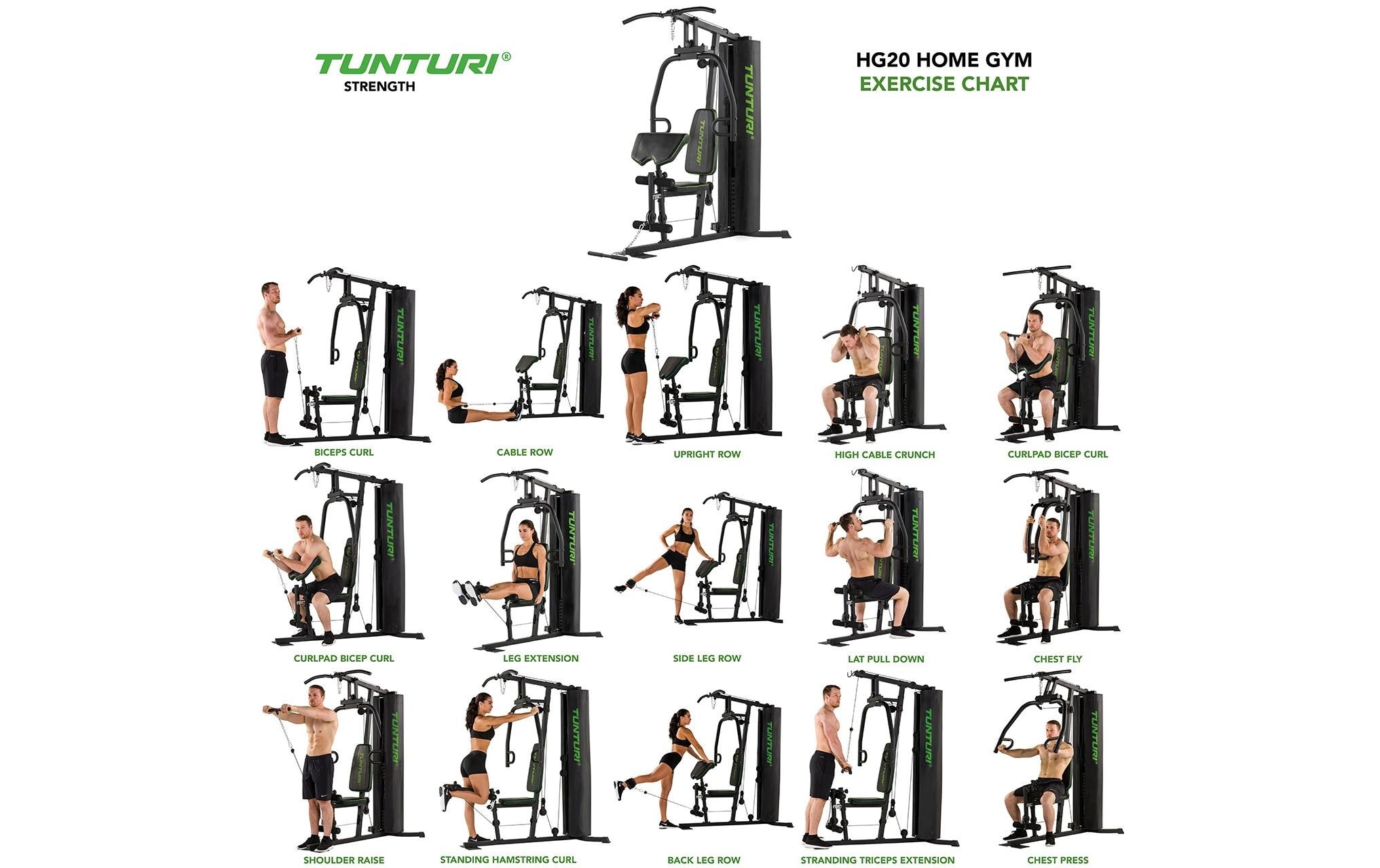 Tunturi Kraftstation »Kraftstation HG20«