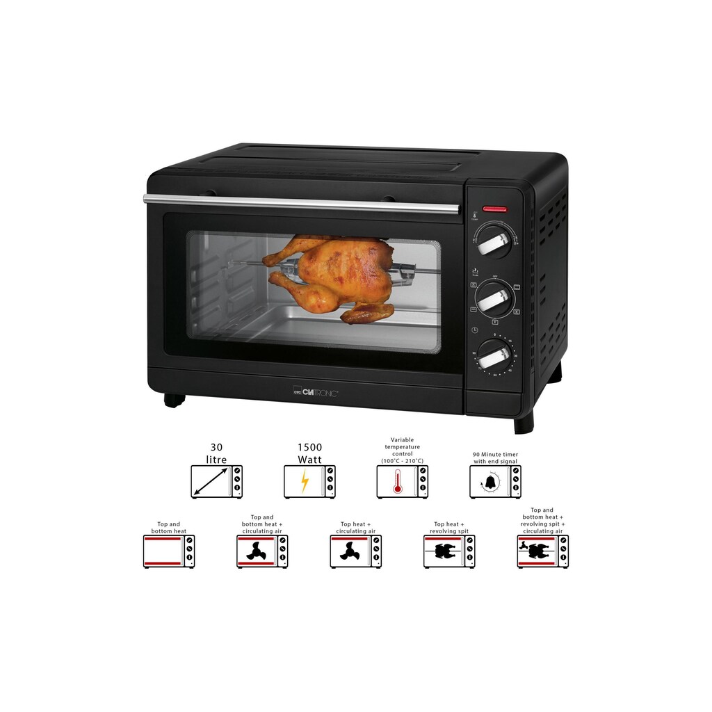 CLATRONIC Minibackofen »MBG 3728«