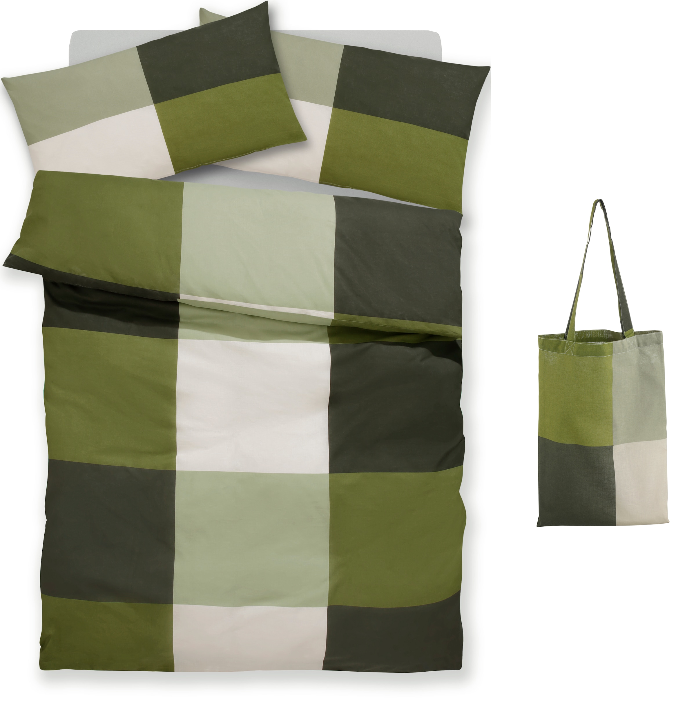 GOODproduct Linge de lit »Tirrell« 2 Bettwäsche ab Gr. 135x200 cm, 100% Baumwolle, Marke H.I.S by GOODproduct