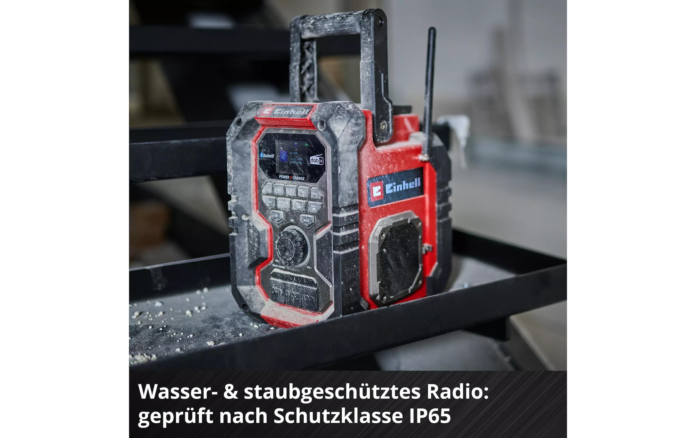 Einhell Baustellenradio »Akku-Radio TE-CR 18 Li DAB+/FM/BT, Solo«
