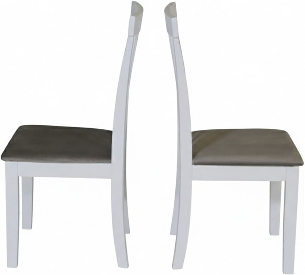 Jahnke Esszimmerstuhl »LITE SIT DUO« (Set) Esszimmerstuhl (2er Set), Massivholz, Samt-Stoff, bis 110 kg belastbar