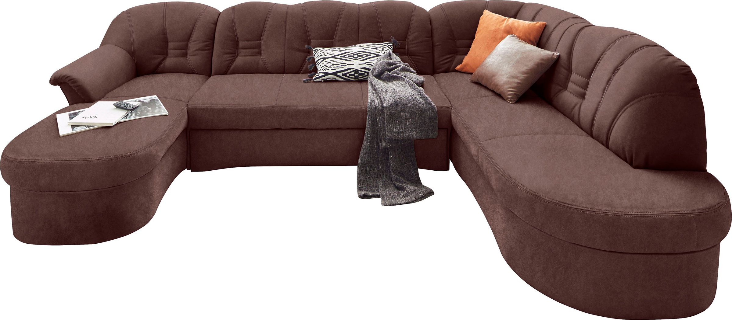 Image of DOMO collection Wohnlandschaft »Elva«, wahlweise mit Bettfunktion und Federkern bei Ackermann Versand Schweiz