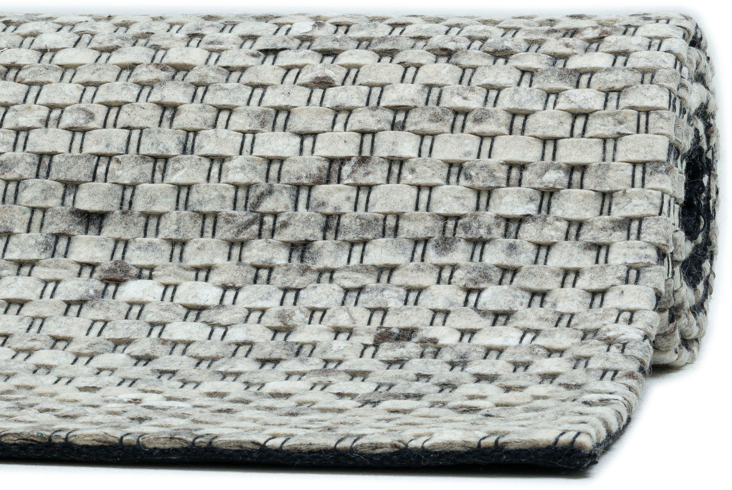 THEKO Wollteppich »Tauern«, rechteckig, 10 mm Höhe, Handweb Teppich, reine Wolle, handgewebt