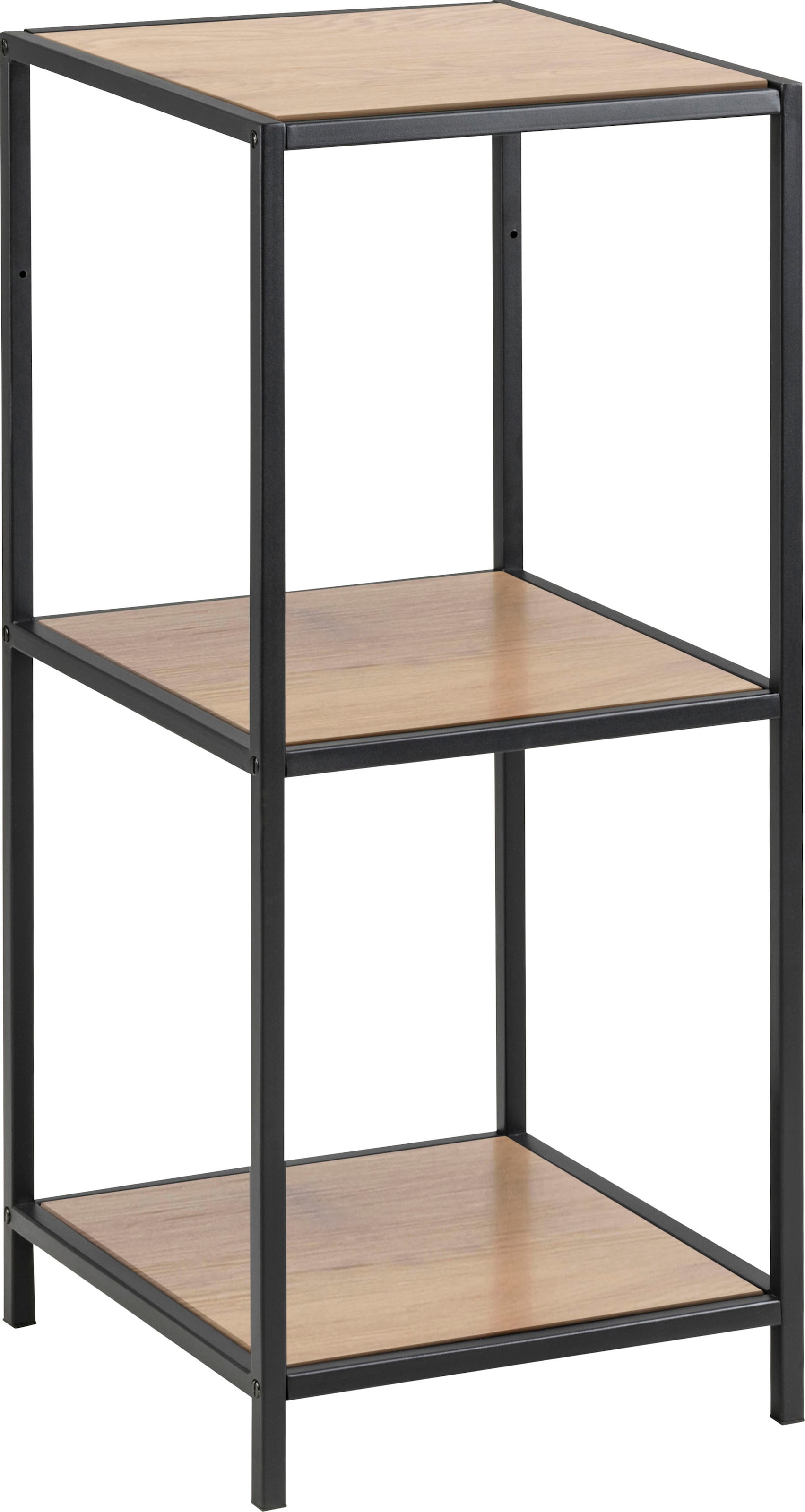 ACTONA GROUP Bücherregal Metallgestell im modernen Industrielook, 2 Einlegeböden, Höhe 82,5 cm