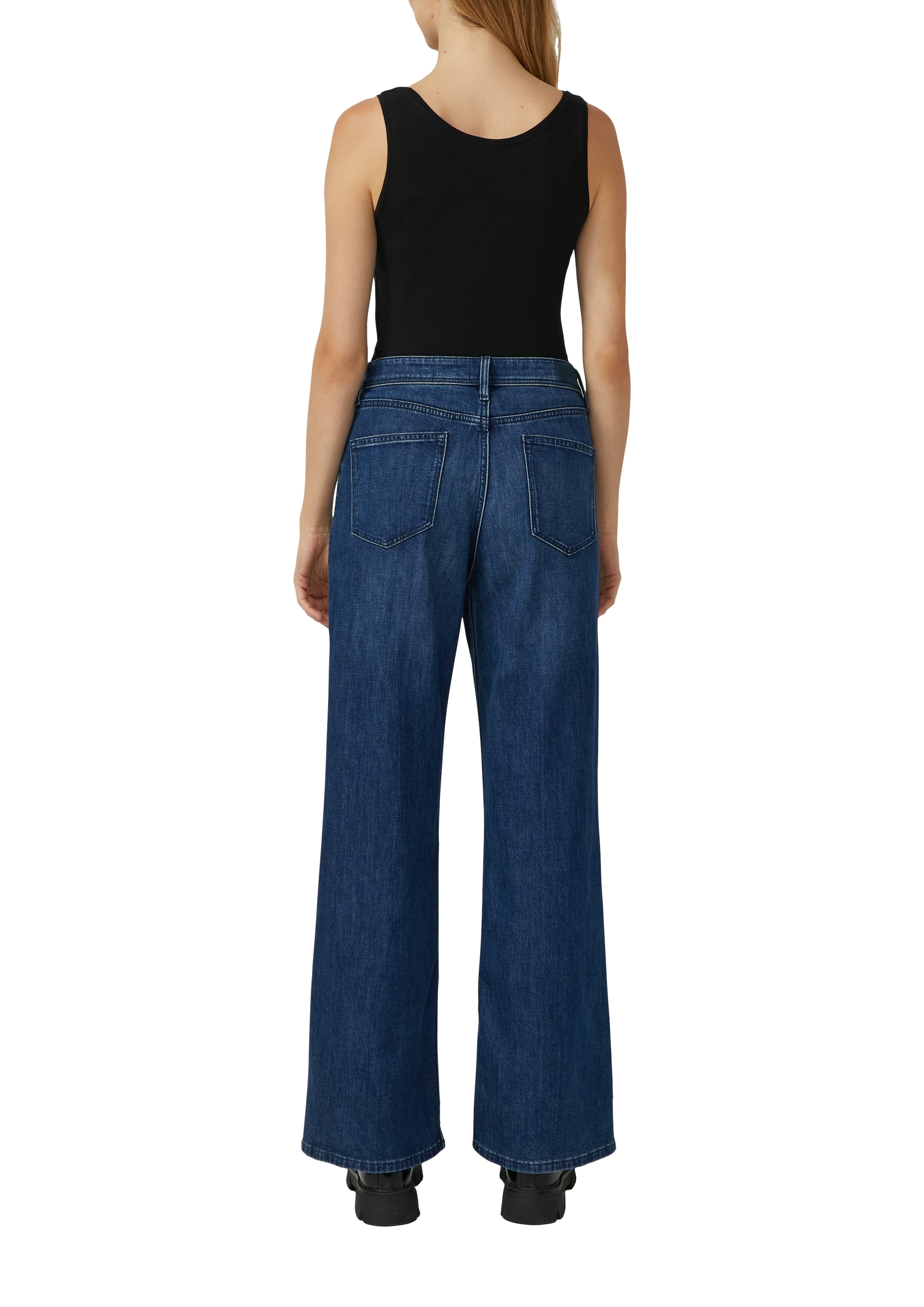 s.Oliver Tanktop 2 Stk. tlg. 2-er Pack, Sommertop, mit Stretch