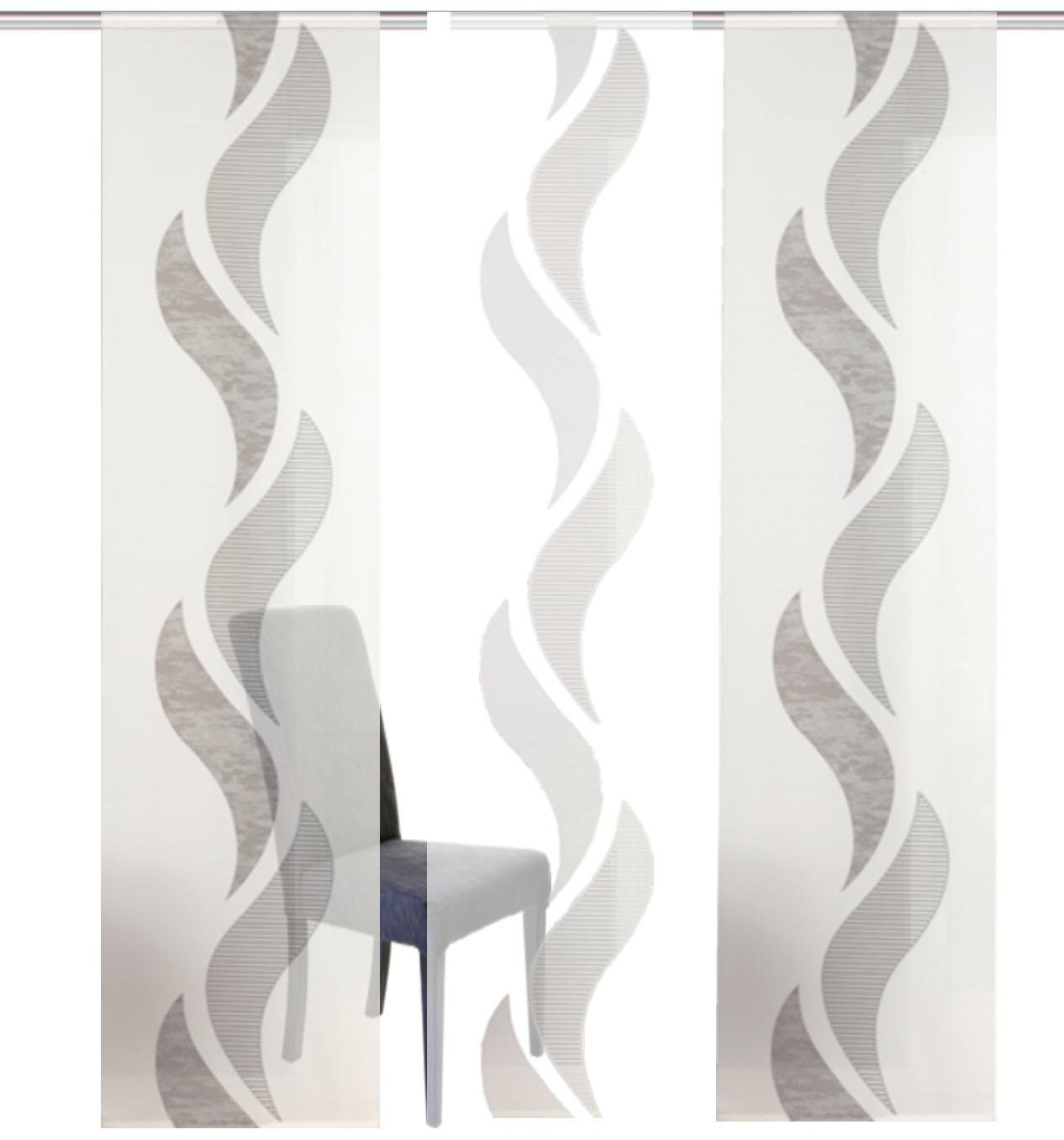 Image of HOME WOHNIDEEN Schiebegardine »MATHIEU«, (1 St.), HxB: 245x60, inkl. Befestigungszubehör bei Ackermann Versand Schweiz