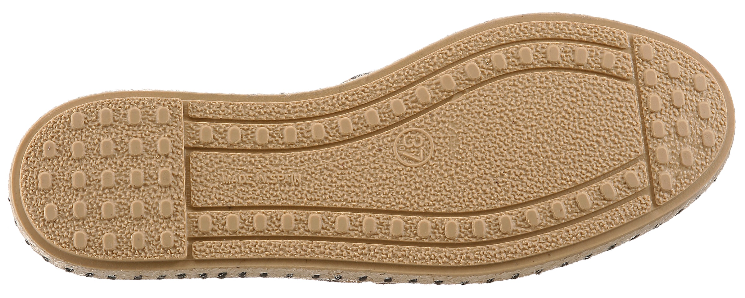 VERBENAS Espadrille  Mocassin, chaussure d'été, chaussure de vacances, plat motif zèbre