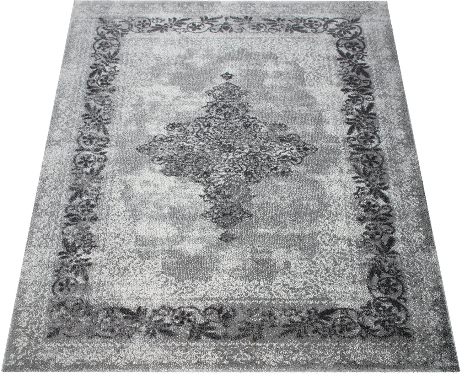 Image of Paco Home Teppich »Alabama 371«, rechteckig, 12 mm Höhe, Kurzflor, Orient-Optik, Vintage Design, Wohnzimmer bei Ackermann Versand Schweiz