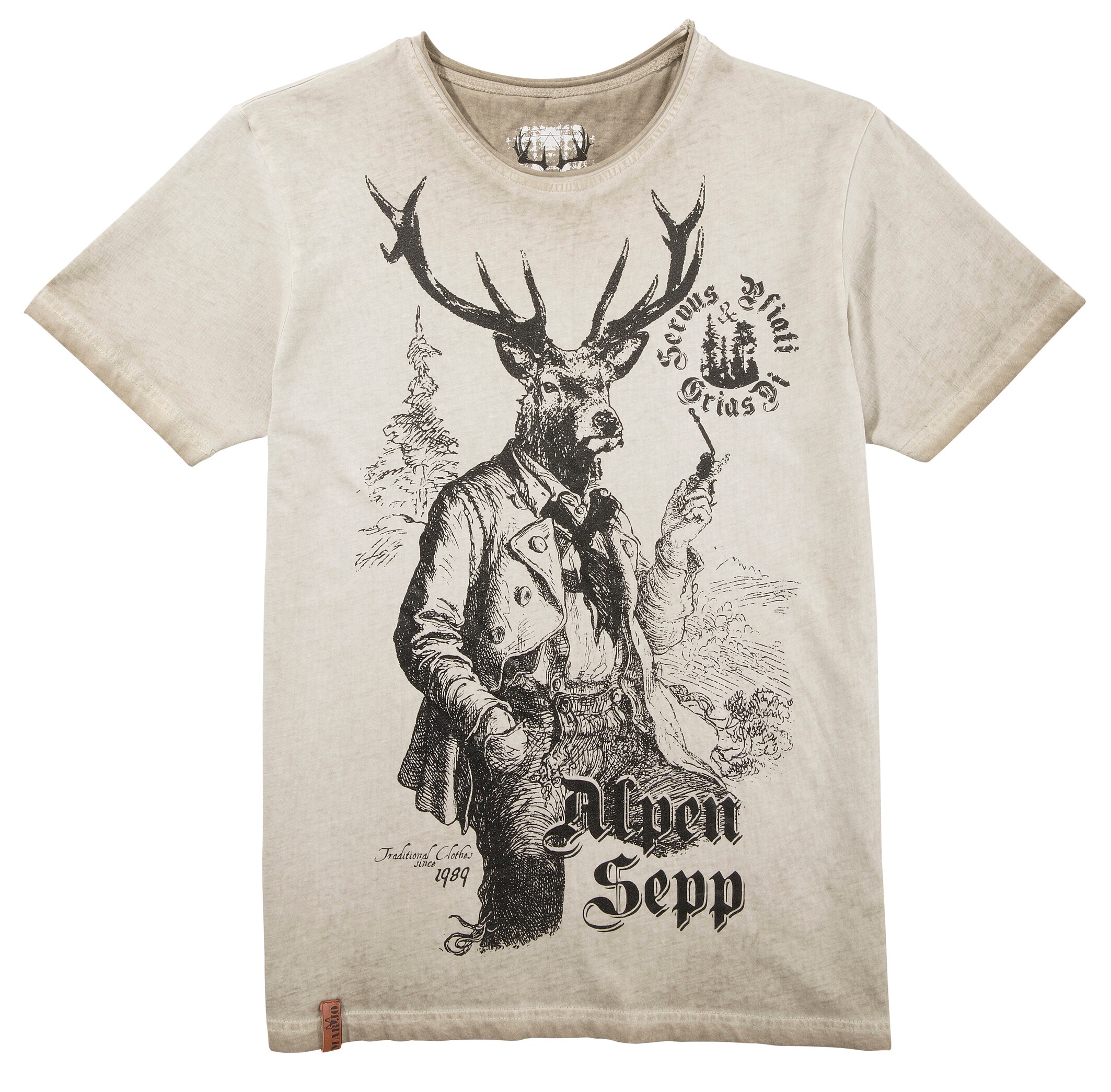 Image of MarJo Trachtenshirt, mit Print bei Ackermann Versand Schweiz