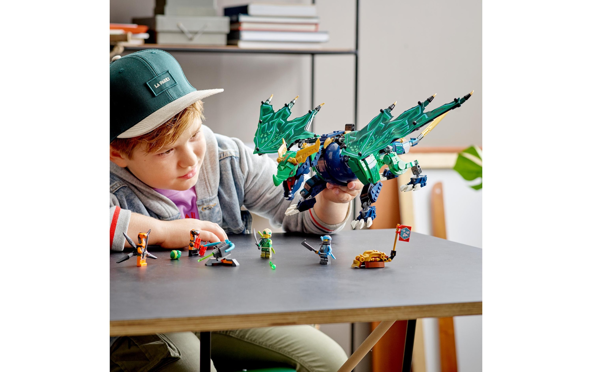 LEGO® Spielbausteine »Lloyds legendärer Drachen«, (747 St.)