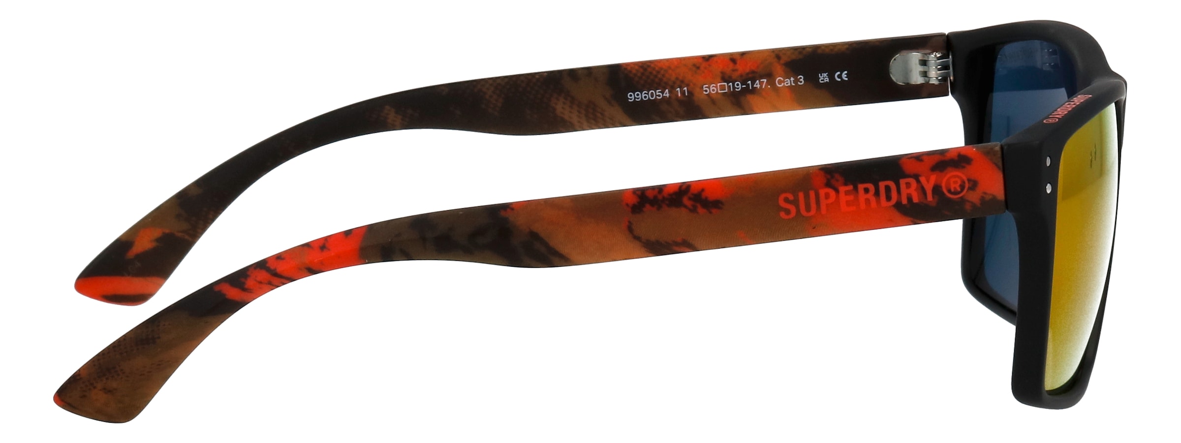 Superdry Sonnenbrille »Modell 996054« Form Karree/Eckig, Logoschriftzug auf Bügel, Injectionfassung