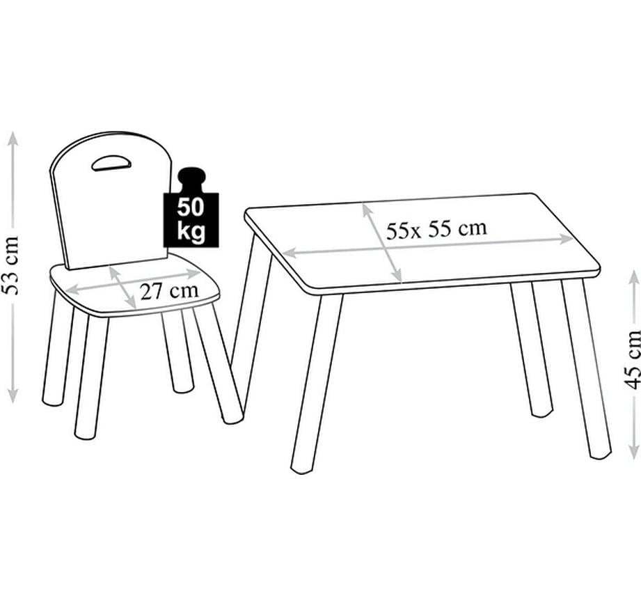 KESPER® Kindersitzgruppe »Kesper Alpaka Mehrfarbig«