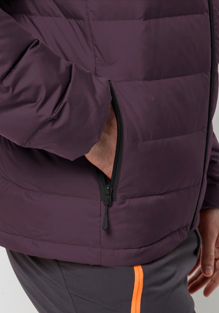 Jack Wolfskin Daunenjacke »ATHER DOWN HOODY M«, mit Kapuze