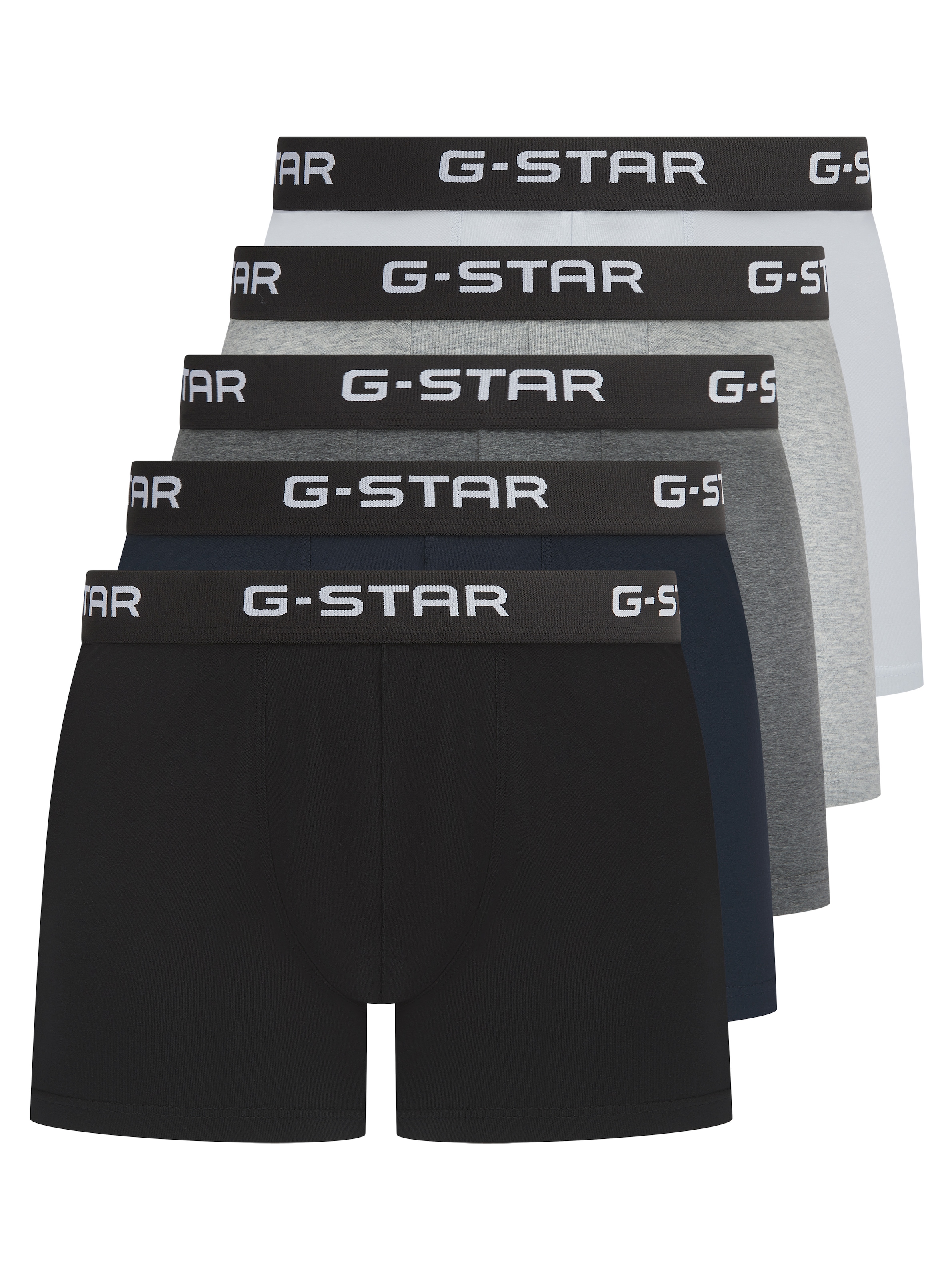 Image of G-STAR Boxershorts "MAIZE, 5 PACK TRUNKS" Packung, 5 Stk. mit Logobund