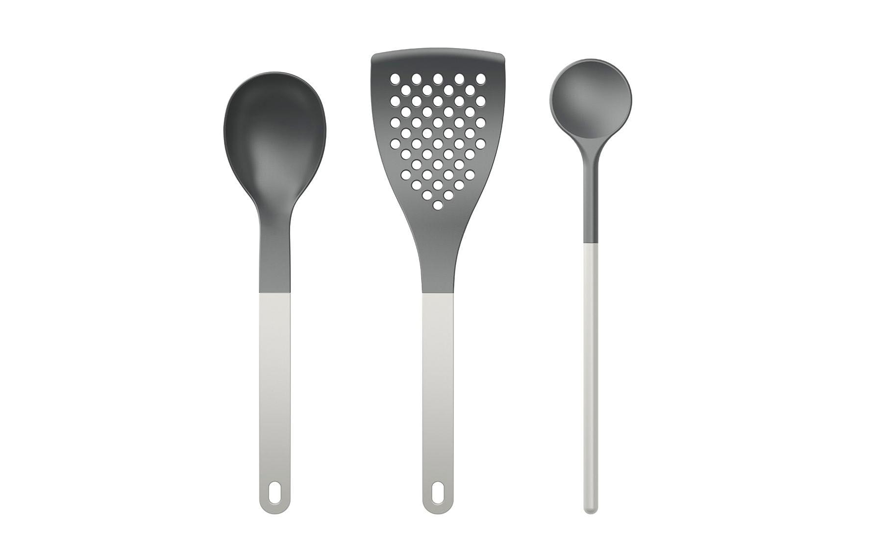   Set d'ustensiles de cuisine »Rosti Optima« 3-teiliges Küchenhelfer-Set aus hitzebeständigem Nylon