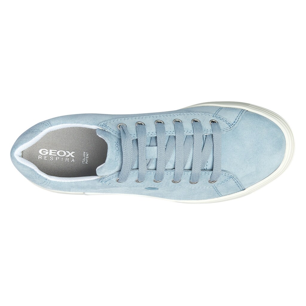 Geox Sneaker »D LAURESSA«, Freizeitschuh, Halbschuh, Schnürschuh