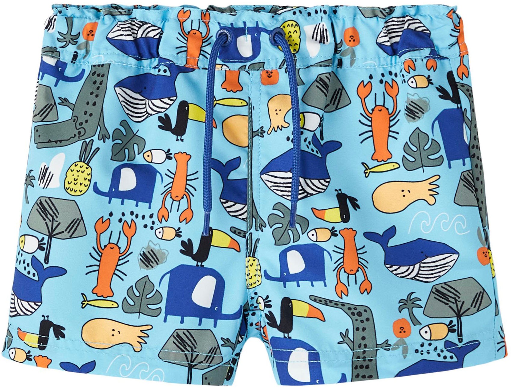 Name It Badeshorts »NMMZETUS SWIM SHORTS NOOS«, mit Allover Druck kaufen