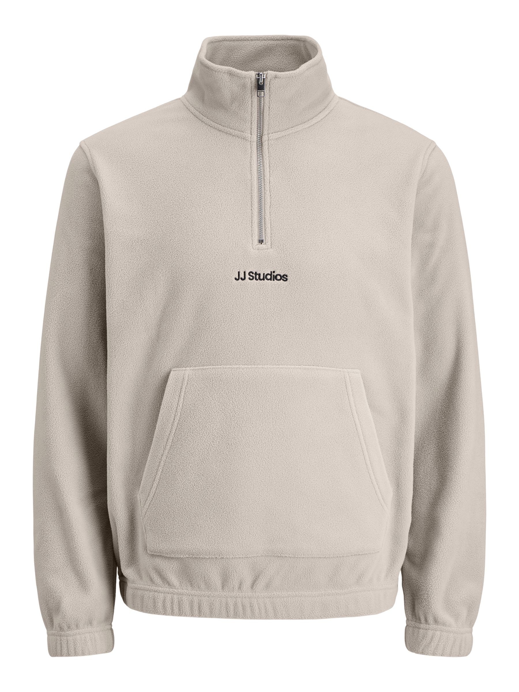 Jack & Jones Pull en polaire »JJSOHO HALFZIP FLEECE«, fibre synthétique, coupe décontractée
