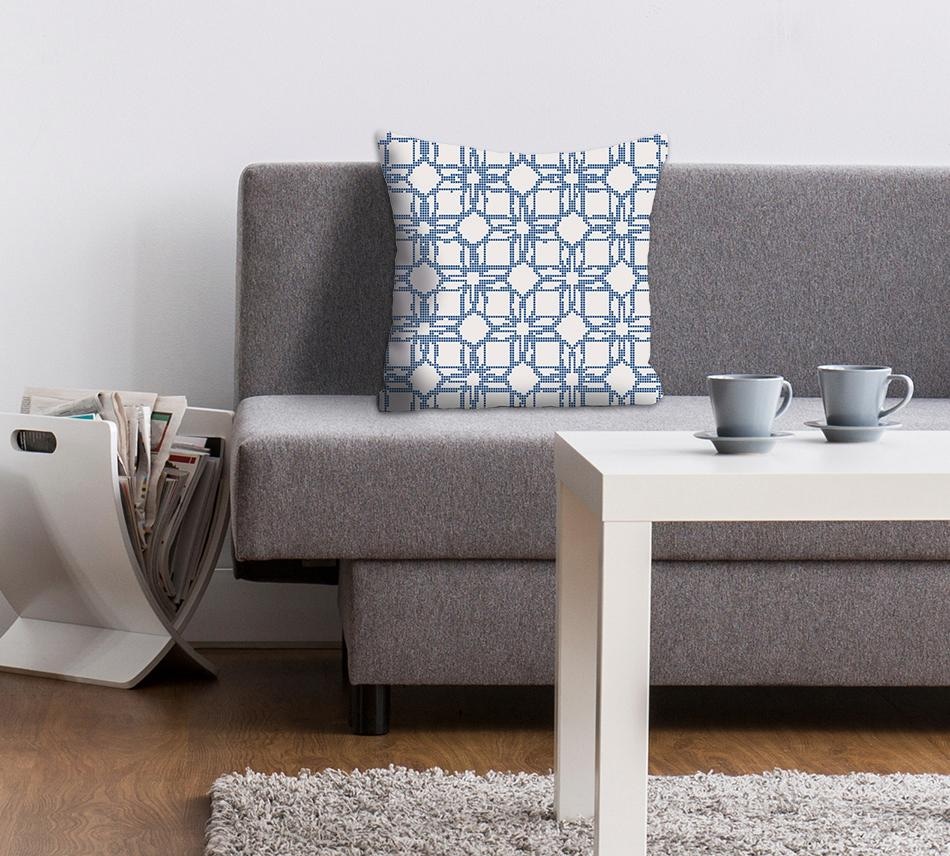 queence Dekokissen »»Punkte«« Kissenhülle ohne Füllung, 1 Stück