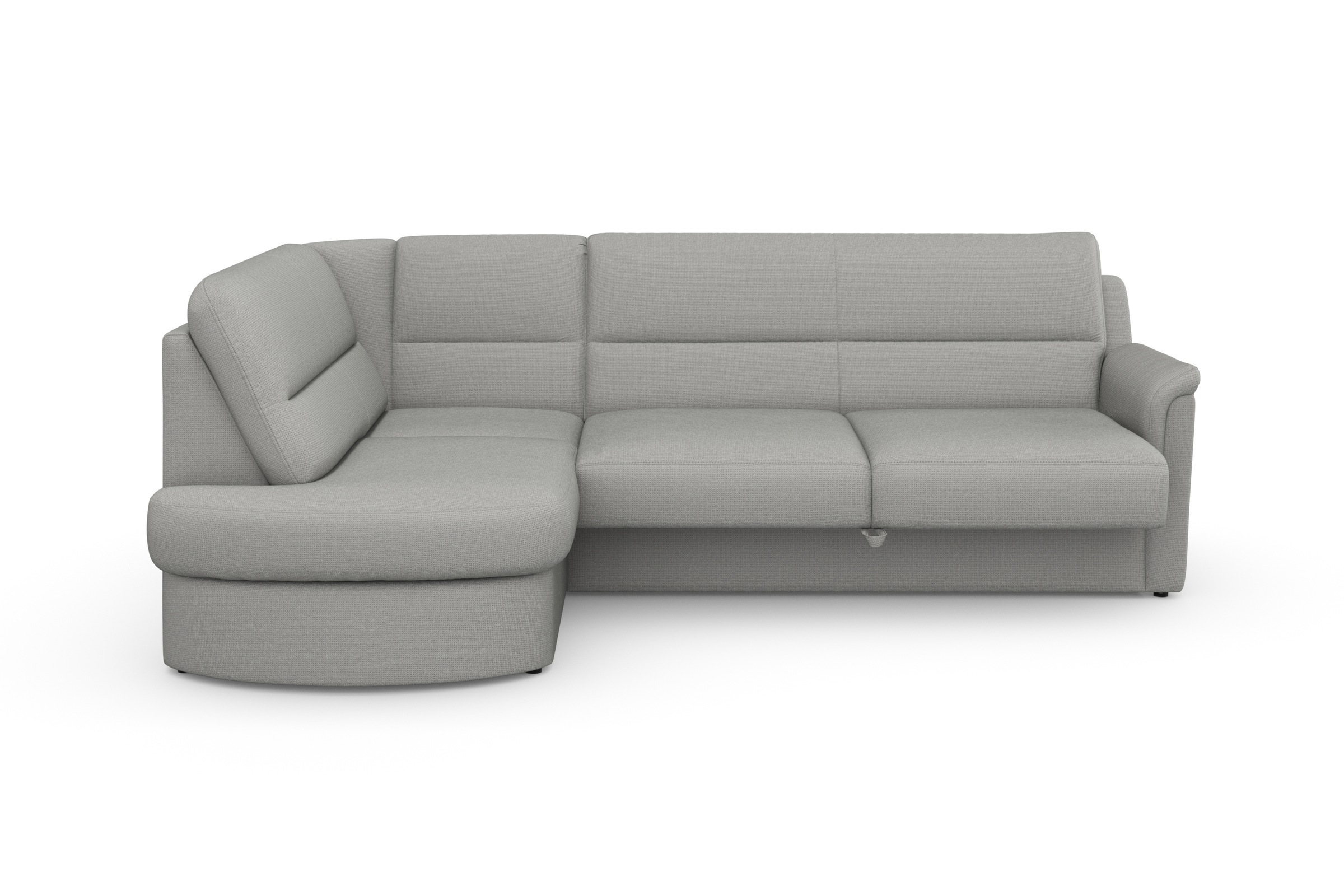 sit&more Ecksofa »Panini L-Form«, wahlweise mit Vorziehsitz und Bettkasten