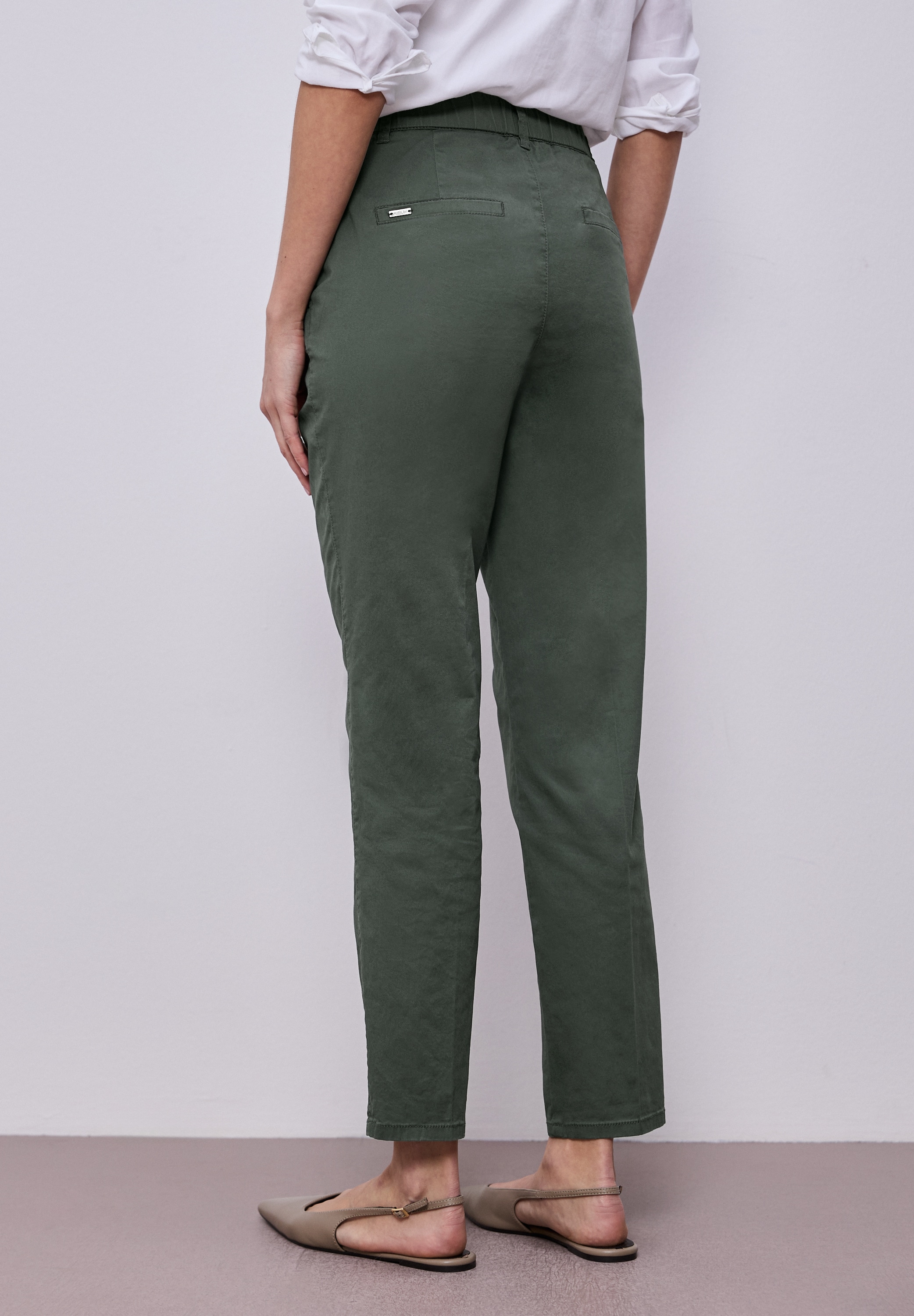 STREET ONE Chinos  en tissu sergé