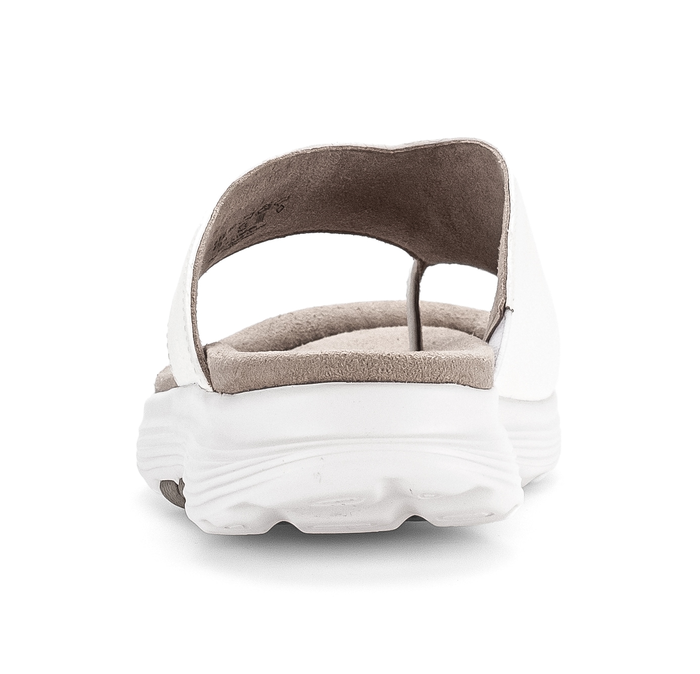 rollingsoft Dianette  Tongs, chaussure d'été avec lanière d'orteil souple, largeur G