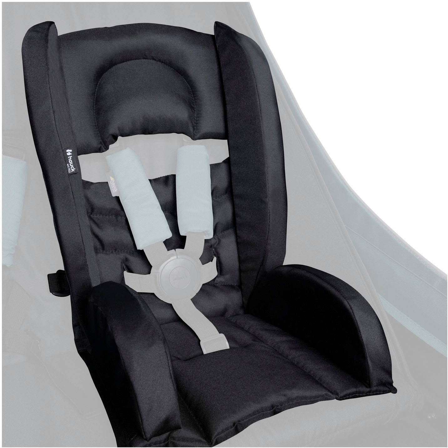 Hauck Réducteur de siège »Sitzverkleinerer für Fahrradanhänger, Black« universal