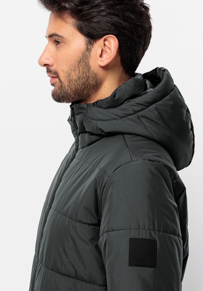 Jack Wolfskin Funktionsjacke »DEUTZER LONG JKT M«, mit Kapuze