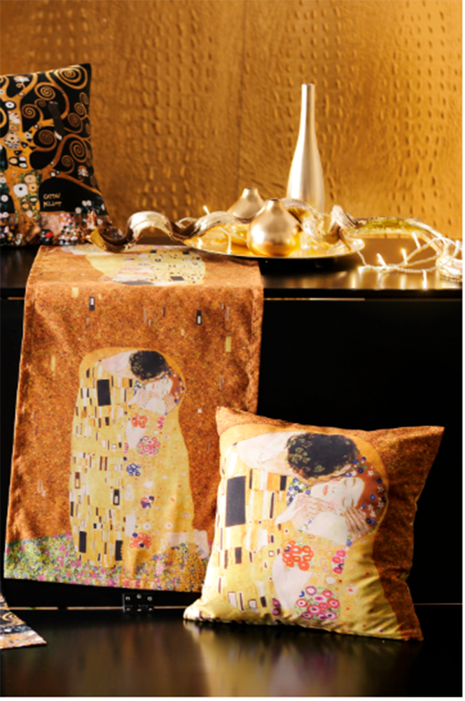 Image of Goebel Dekokissen "Kuss" Goebel Design