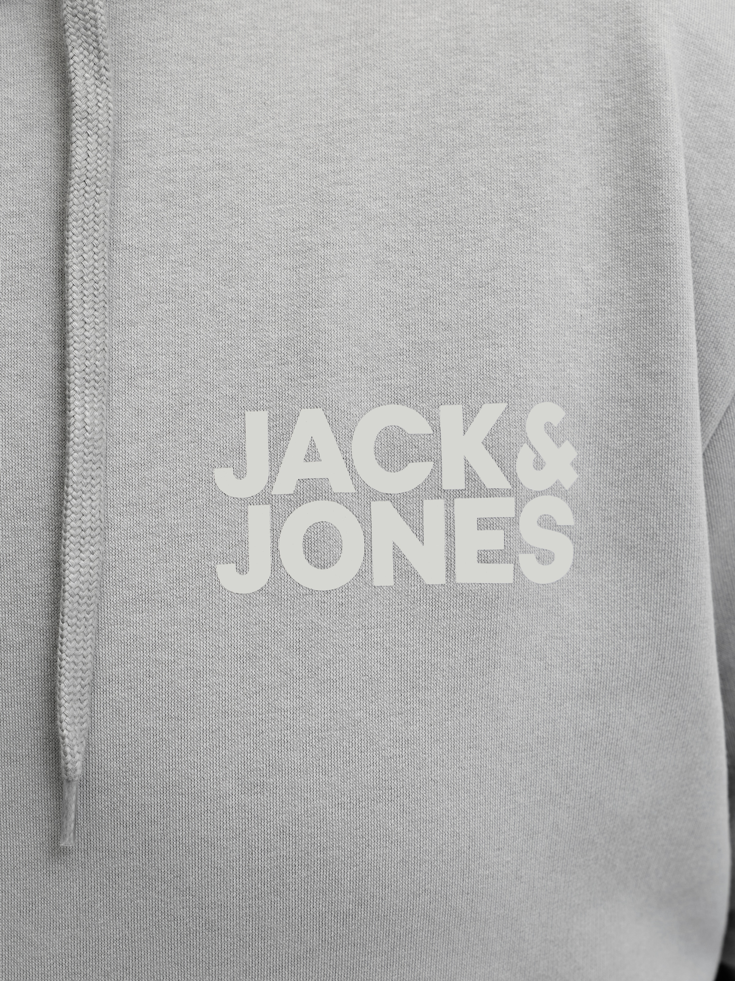 Jack & Jones PlusSize Sweat à capuche »JJECORP LOGO SWEAT HOOD NOOS PLS«, mélange coton, coupe régulière
