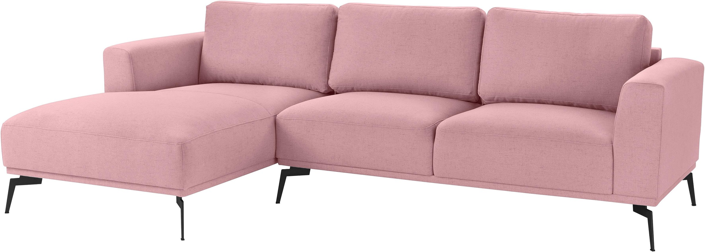 Image of Guido Maria Kretschmer Home&Living Ecksofa »Nantes«, in wunderschönem Design, ungewöhnliche Metallbeine bei Ackermann Versand Schweiz