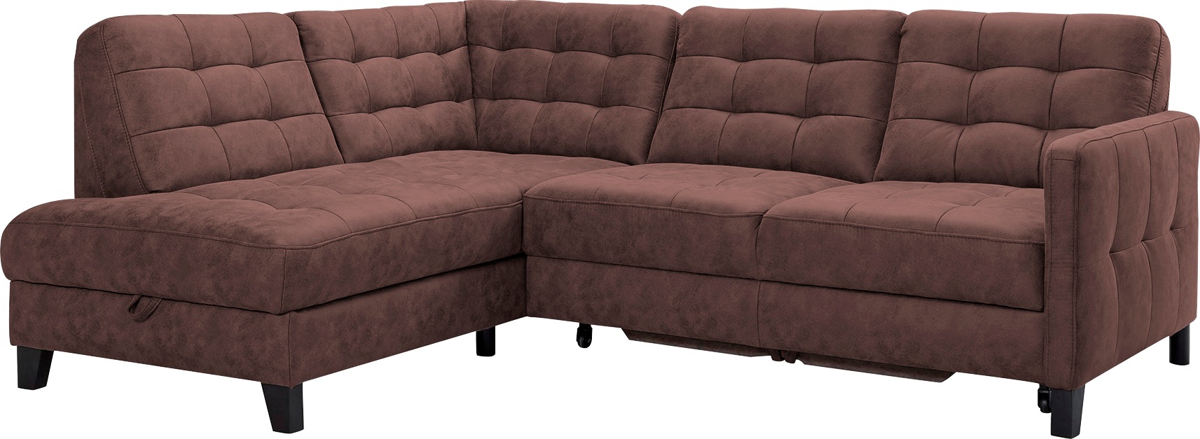 Bettkasten, exxpo sofa wahlweise vielen fashion Bezugsqualitäten Ecksofa in und kaufen jetzt - »Elio«, mit Bettfunktion