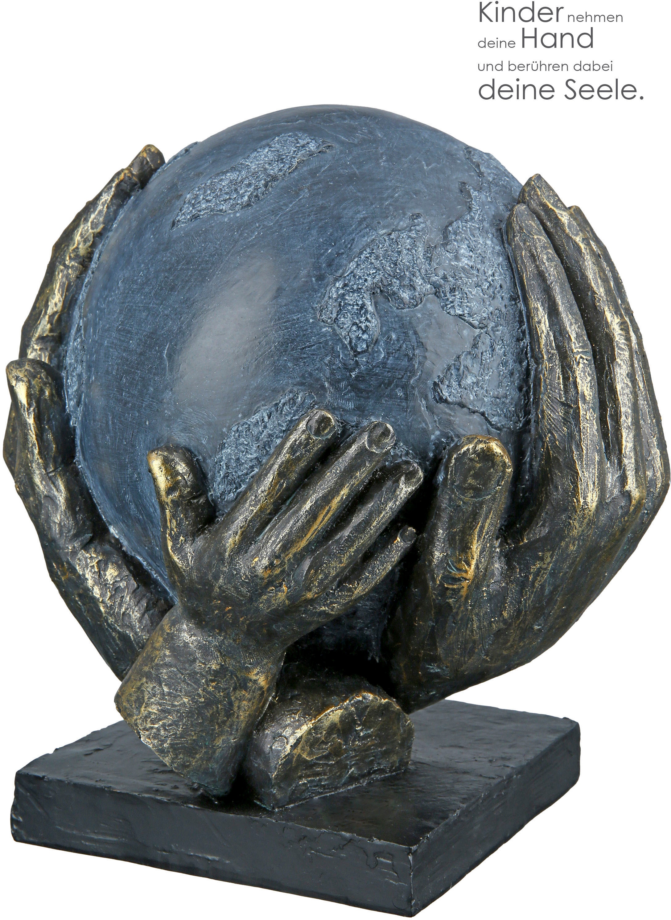 ♕ Casablanca by Gilde Dekofigur »Skulptur Save the World« versandkostenfrei  bestellen