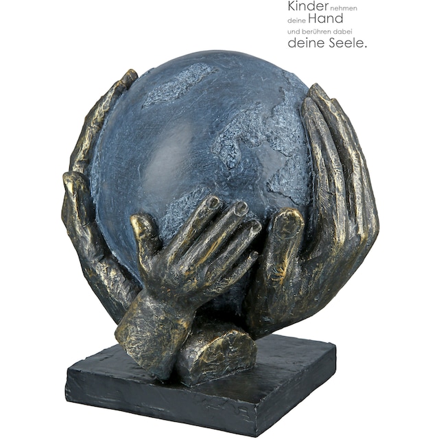♕ Casablanca by Gilde Dekofigur »Skulptur Save the World« versandkostenfrei  bestellen