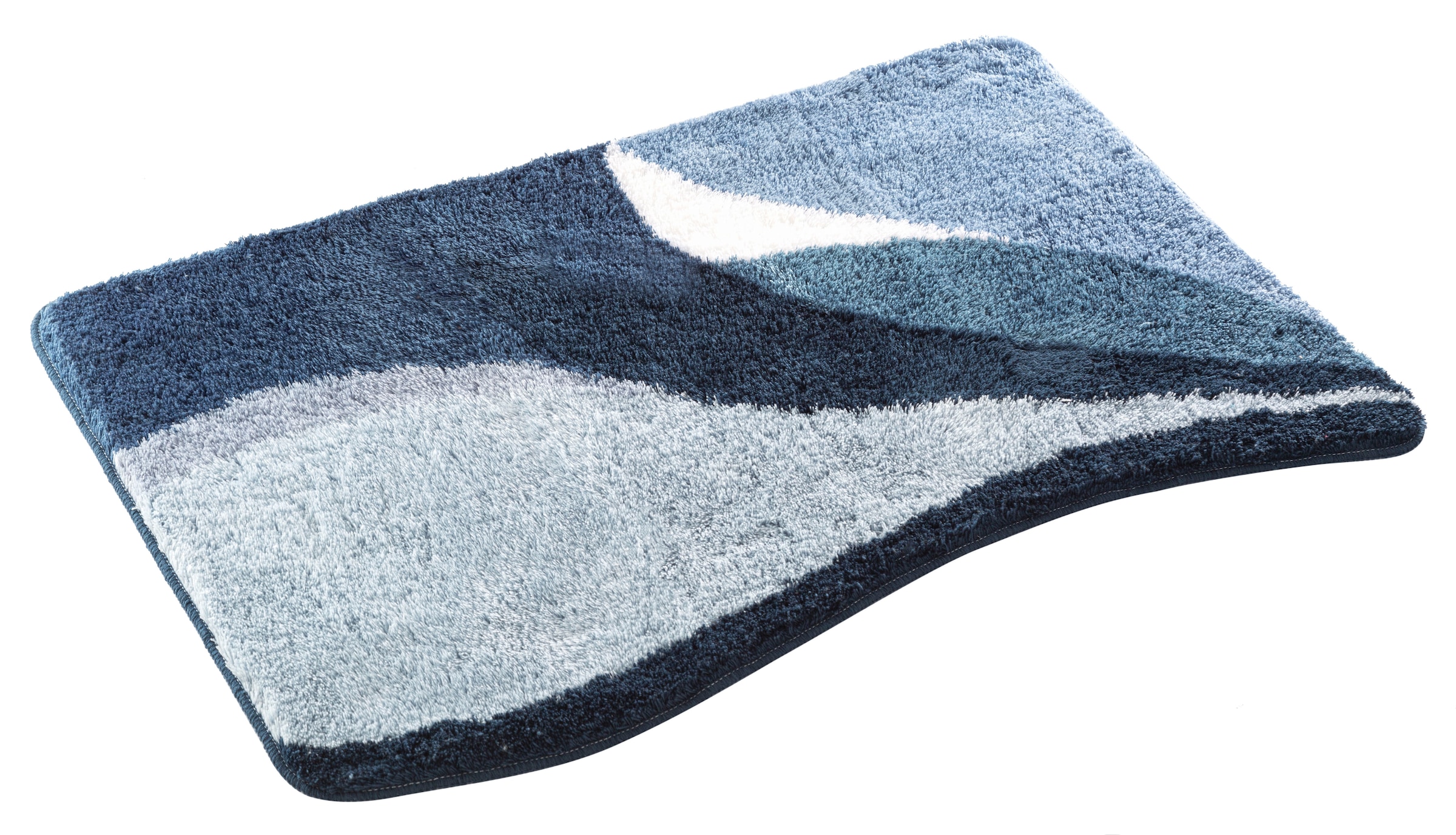 my home Badematte »Magnus, Badvorleger, Badezimmer Teppich« mehrfarbig, Badteppich, Badematten auch als 2 teiliges Set & rund