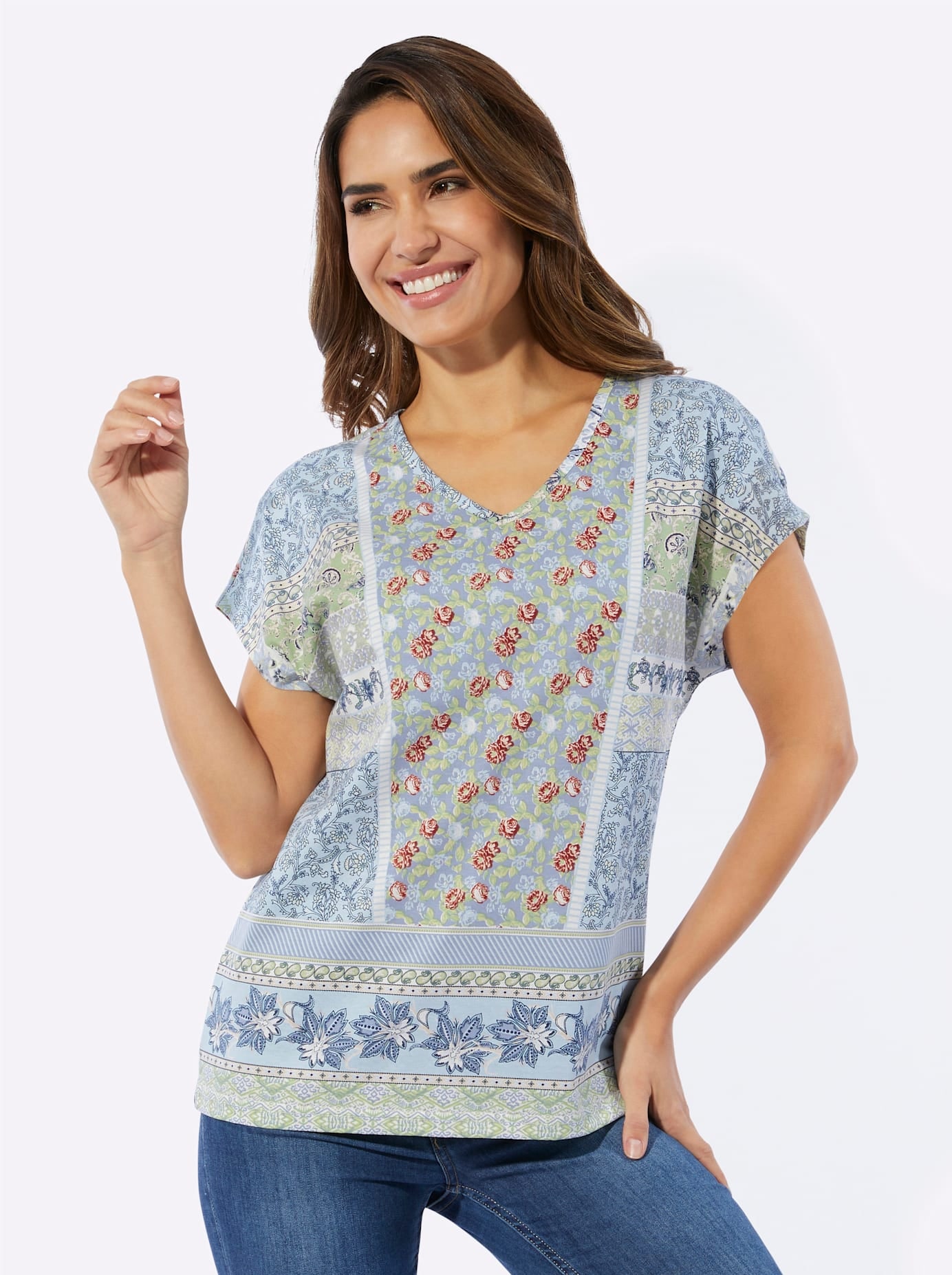 Classic Basics V-Shirt »V-Shirt«, (1 tlg.)
