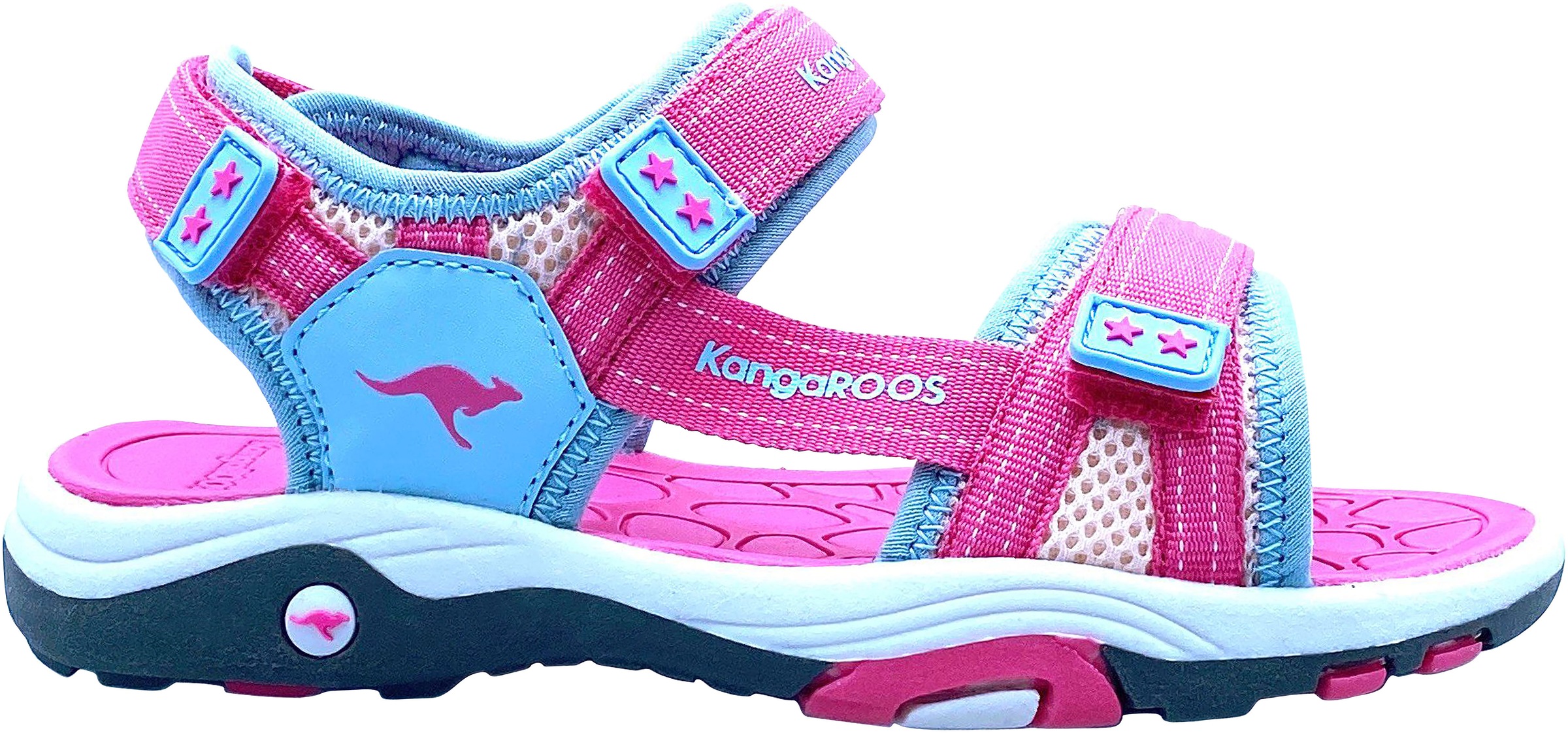 Trendige KangaROOS Sandale »K-Leni Kira«, Klettverschluss versandkostenfrei Mindestbestellwert shoppen mit ohne 