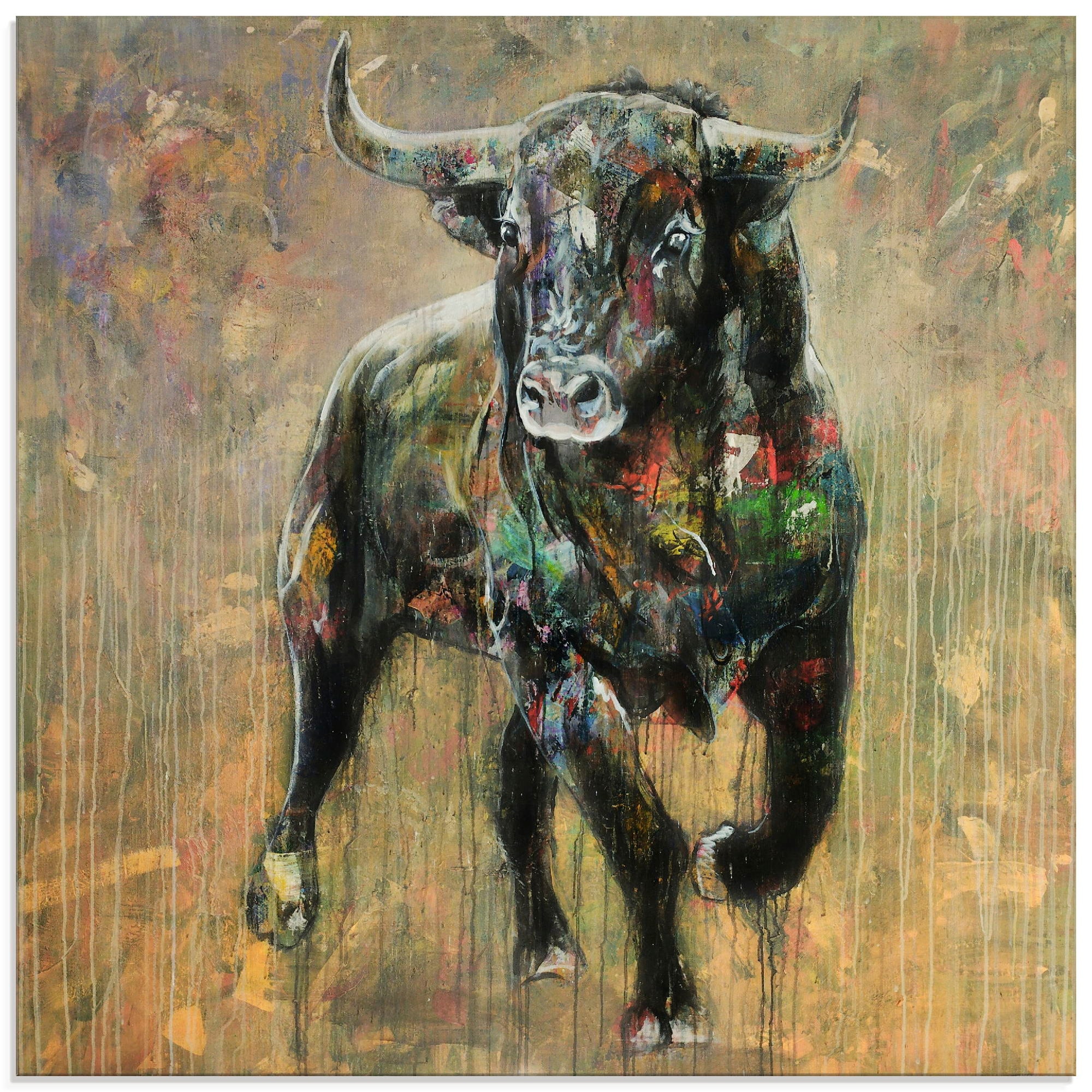 Artland Glasbild "Der Moment der Entscheidung" 1 Stk. tlg. in verschiedenen Grössen