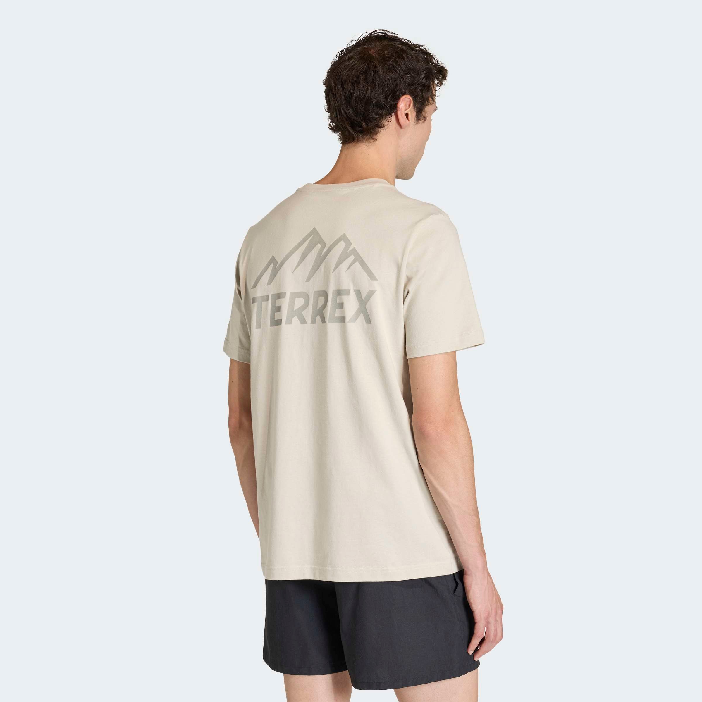 Image of adidas TERREX Funktionsshirt "MOUNTAIN GRAFIK" Print T-Shirt