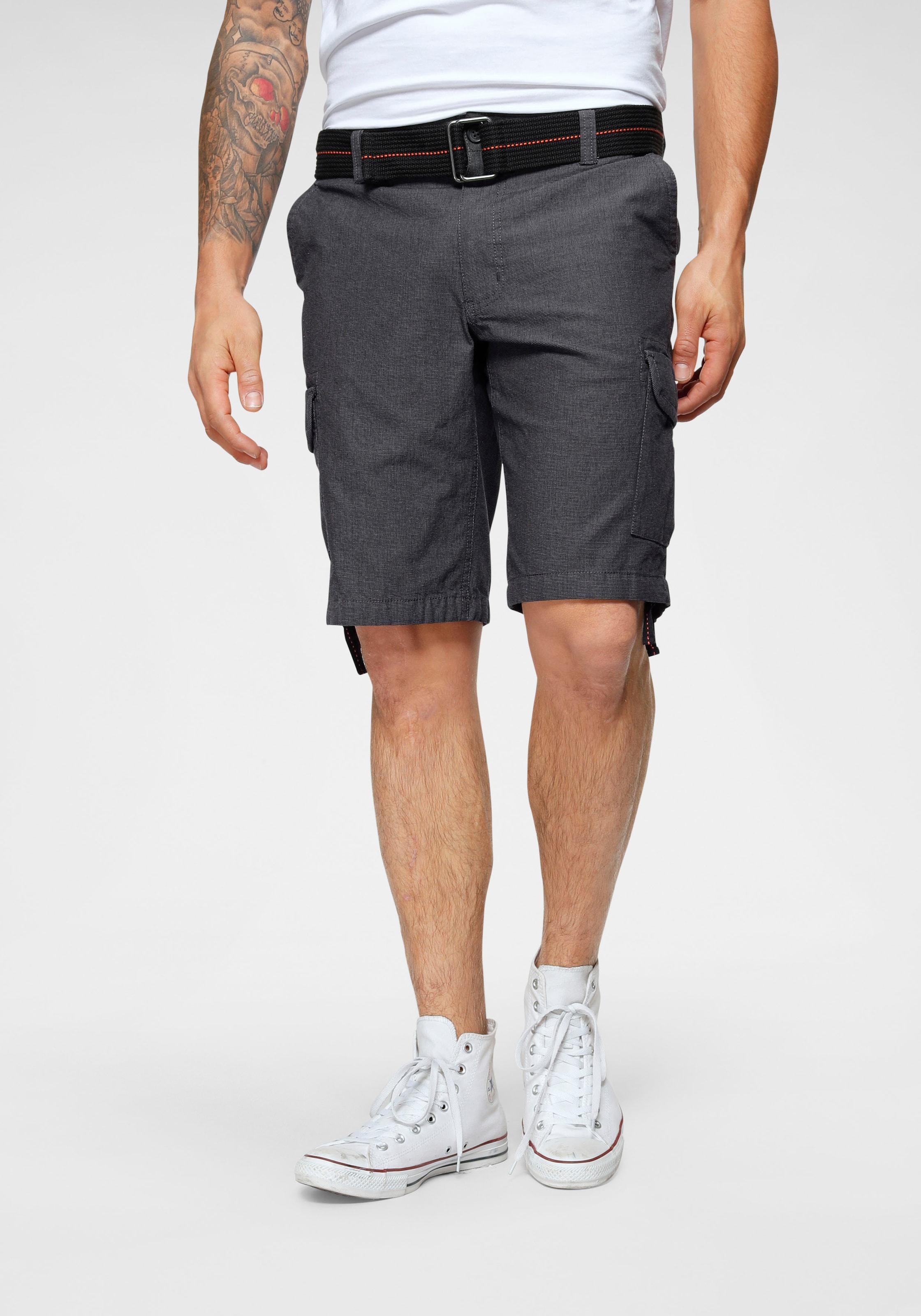 Image of Bruno Banani Cargoshorts mit modischer Struktur