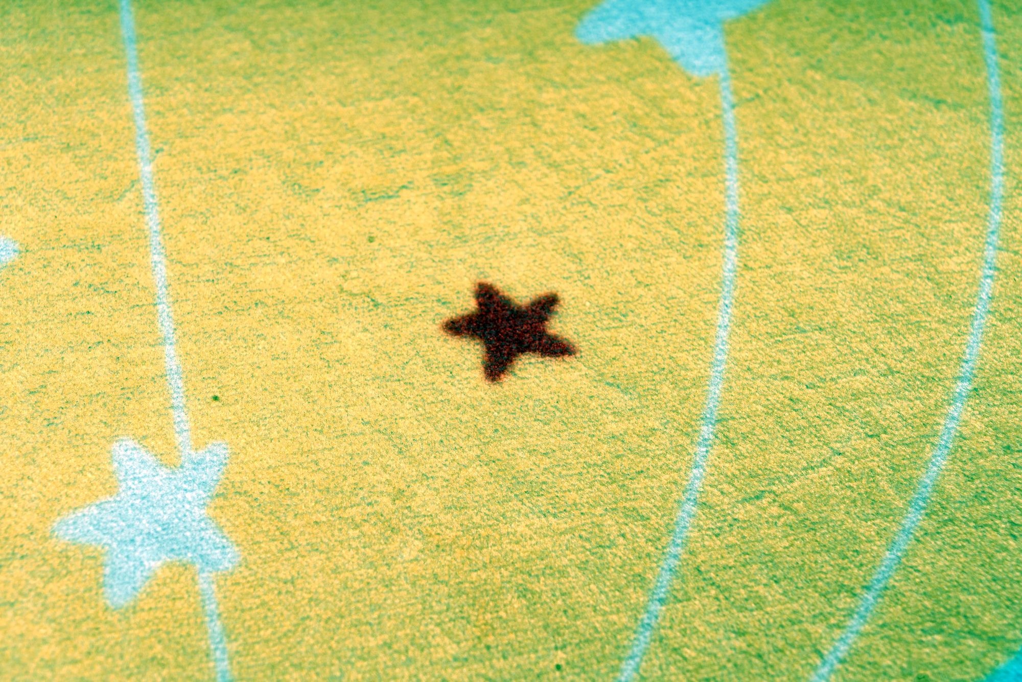 Kayoom Kinderteppich »Wonder 130« rechteckig 8 mm Höhe Kurzflor, Vegan, Fussbodenheizungsgeeignet