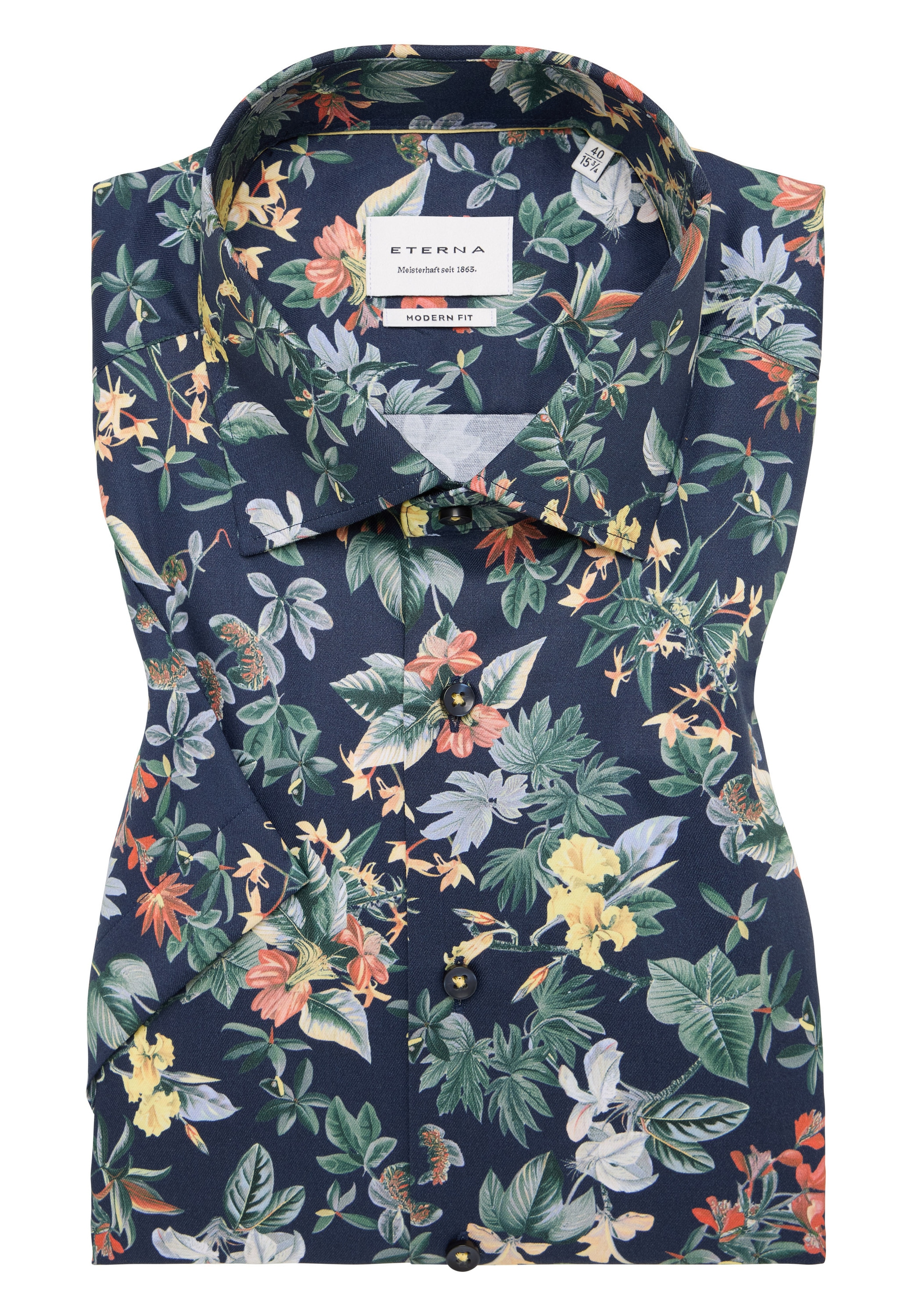 Eterna Chemise à manches courtes »MODERN FIT« NON IRON (bügelfrei)