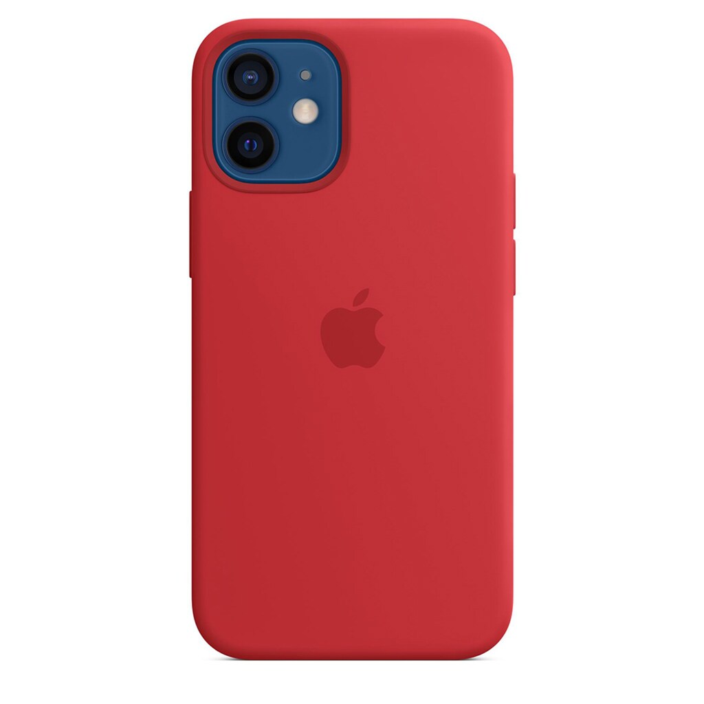 Apple Smartphone-Hülle »Apple iPhone 12 Mini Silicone Case Mag Red«, iPhone 12 Mini