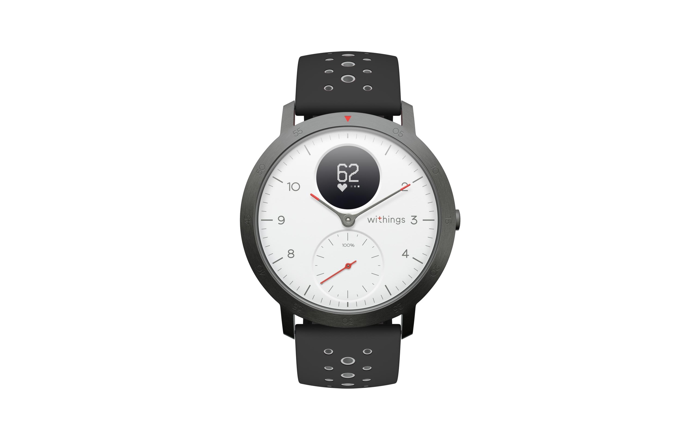 Image of Withings Fitnessuhr »Sportuhr Steel HR Sport weiss, dunkelgrau« bei Ackermann Versand Schweiz