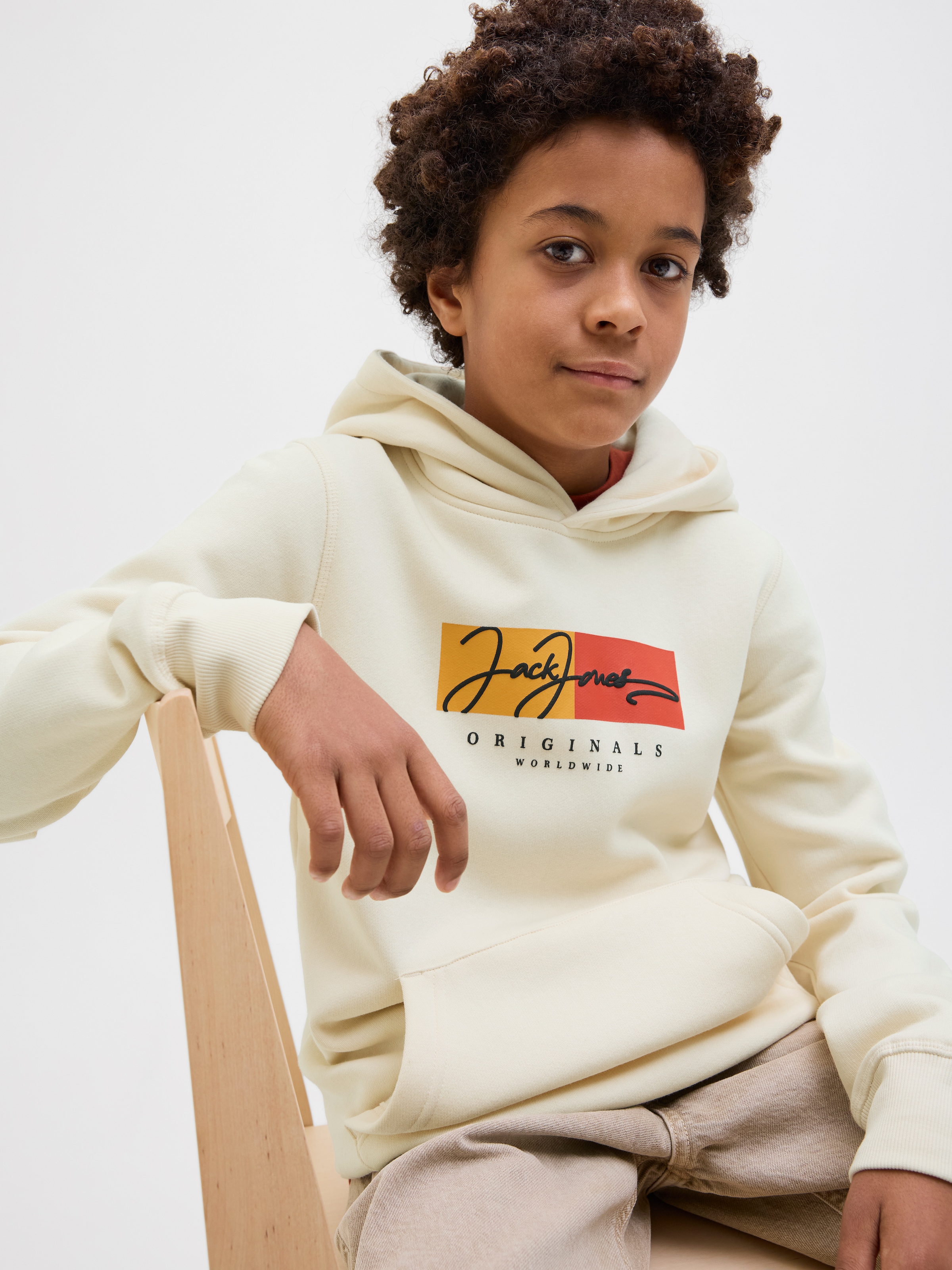 Jack & Jones Junior Kapuzensweatshirt »JORFREDERIKSBERG BOX SCI SW.H SN UNB JNR«
