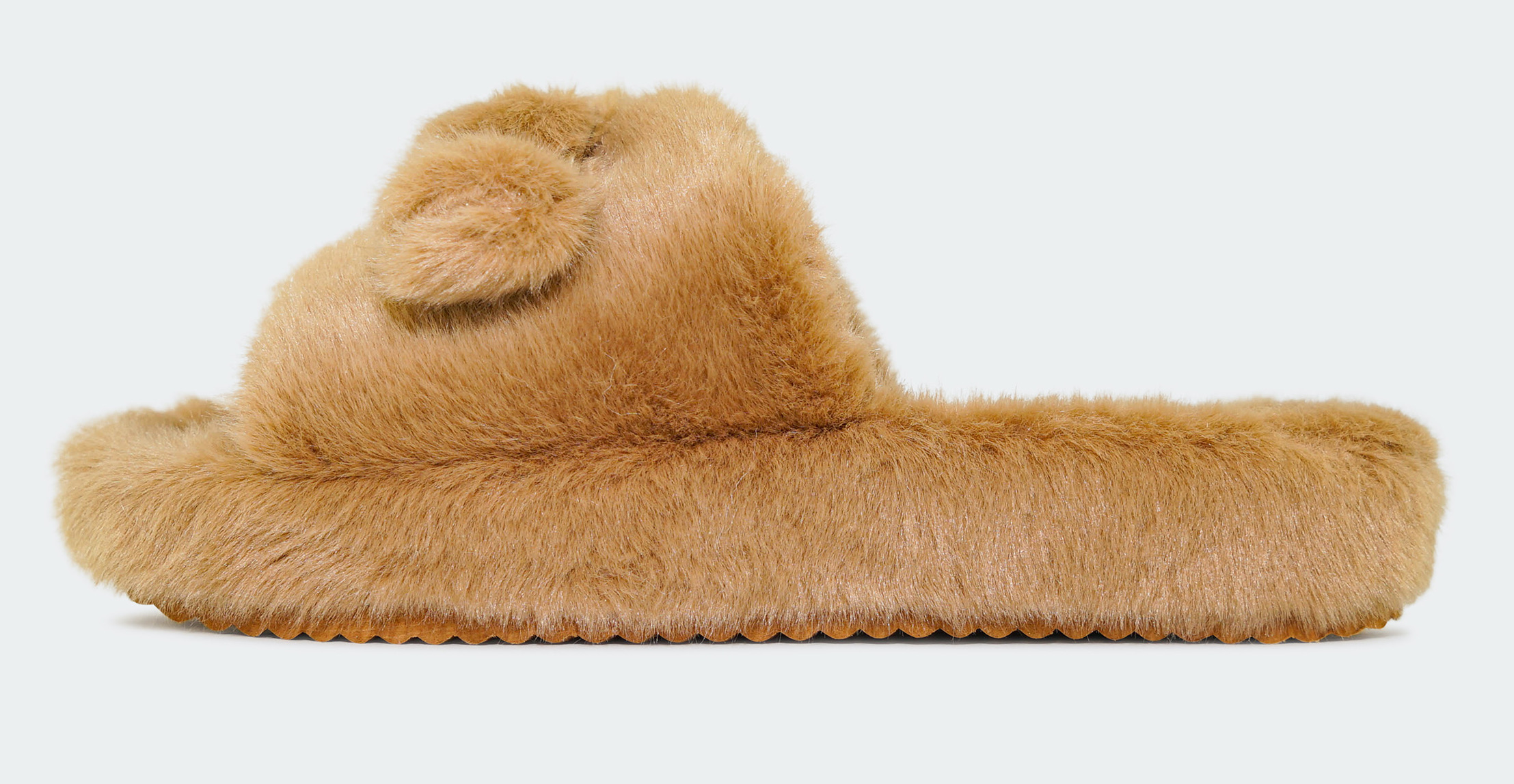 Pantoffel »fur*buckle«, mit Zierschnalle