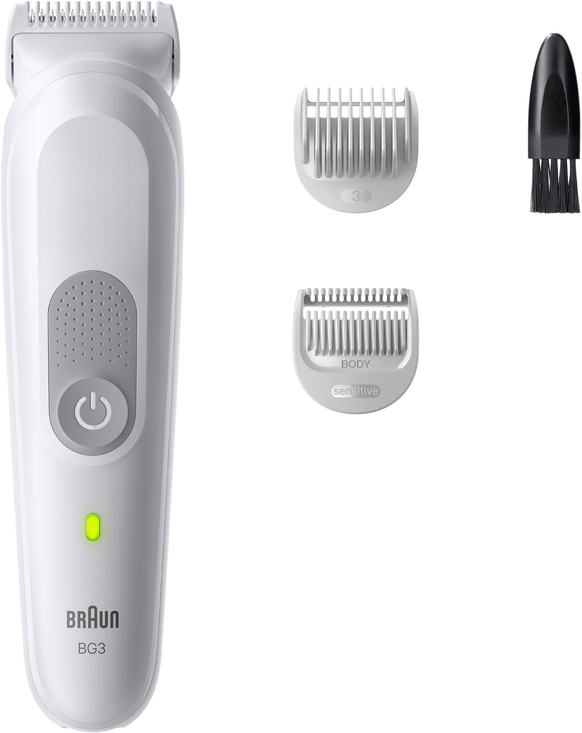Braun Tondeuse à cheveux »Bodygroomer BG3530« Protection extra pour la peau, autonomie batterie 80 min, étanche