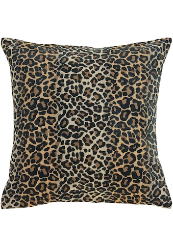 done.® Kissenhülle »Leopard«, (1 St.), Jaquardgewebte Kissenhülle im Leoparden-Look kaufen